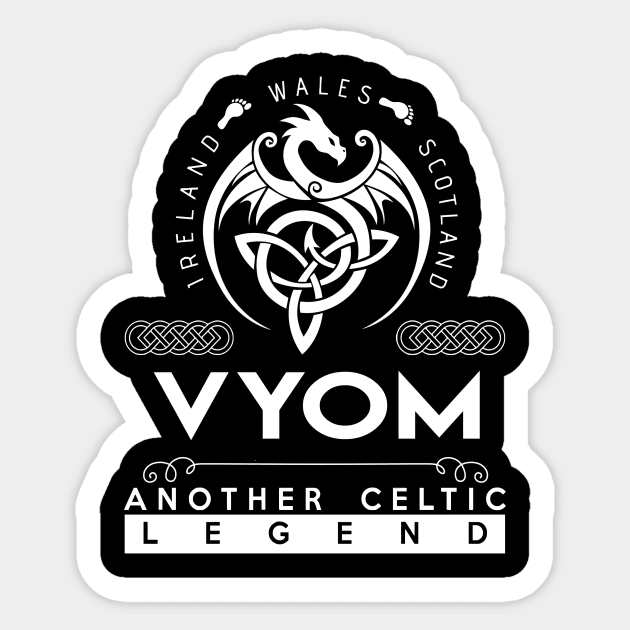 Vyom Name T Shirt Another Celtic Legend Vyom Dragon Gift Item Vyom